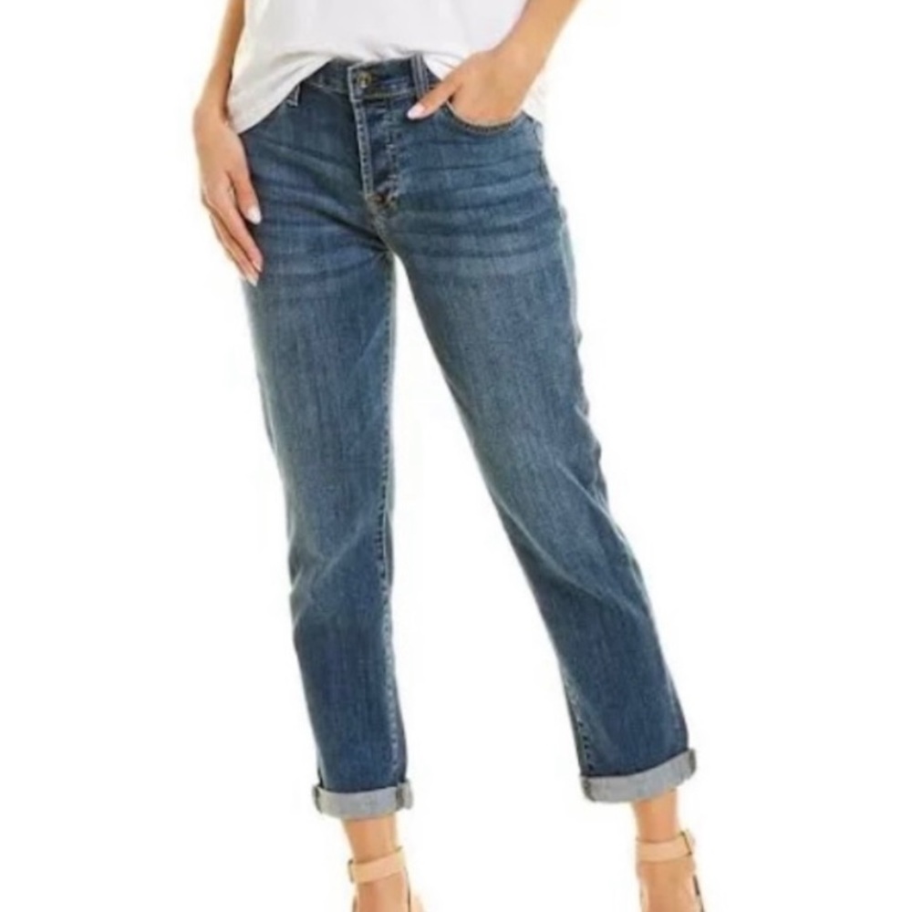 7 for All Mankind Josefina Crystal Bling Pocket Embellished Blue Jeans 👖 26